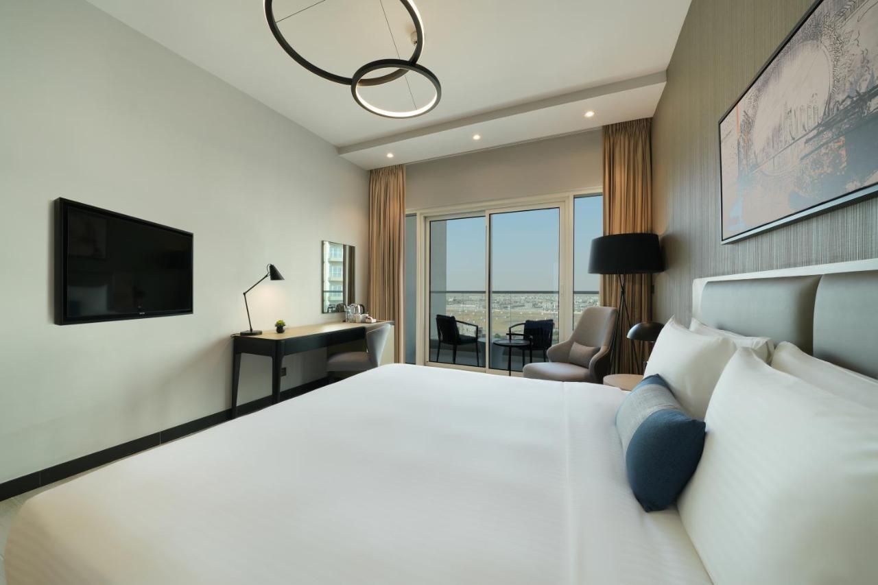 Damac Hills 2 Hotel, An Edge By Rotana Hotel Dubái Exterior foto
